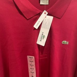 Lacoste long sleeve polo